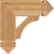 Ekena Millwork Legacy Arts & Crafts Rough Sawn Bracket, Western Red Cedar, 4"W x 14"D x 14"H BKT04X14X14LEC03RWR - alternate 3
